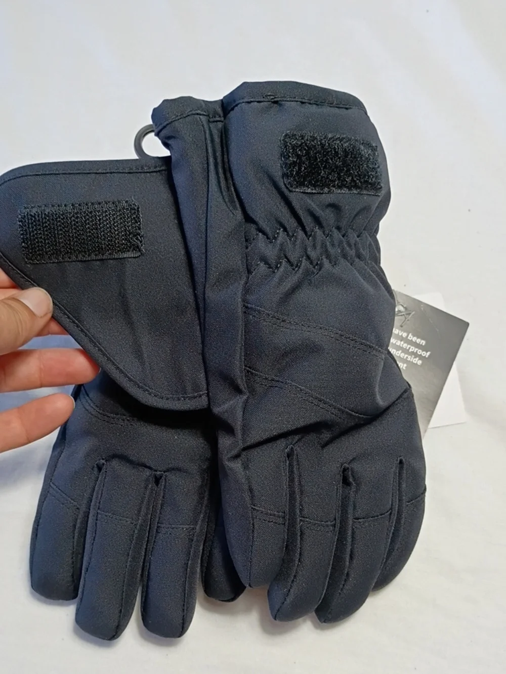 NWT Boulder Gear Toddler Boys Medium Flurry Black Gloves Winter